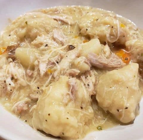 Crock Pot Chicken and Dumplings