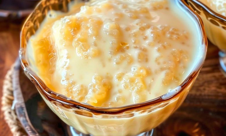 Tapioca pudding