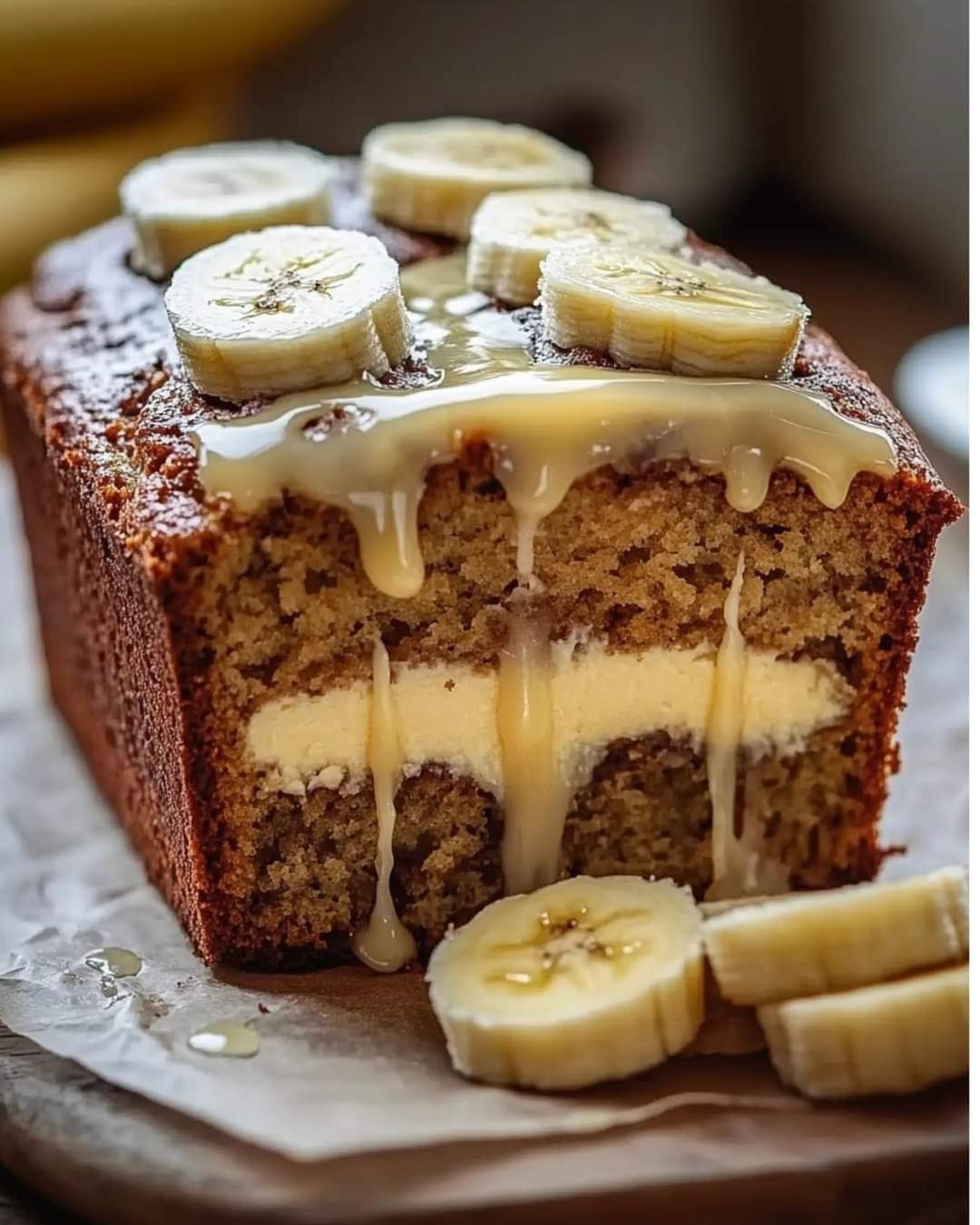 Cream Cheese Banana Bread