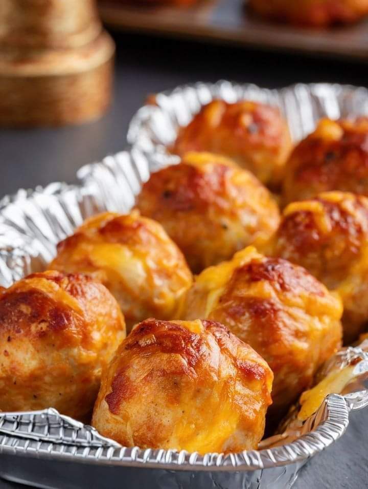 These balls are my husband’s ultimate weakness. He can finish the entire tray by himself!