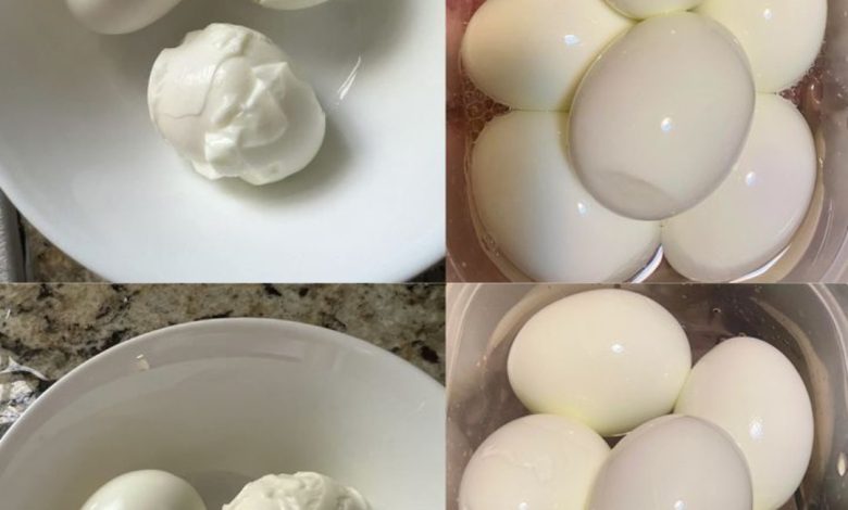 Chef’s Clever Hack for Perfectly Peeled Hard-Boiled Eggs