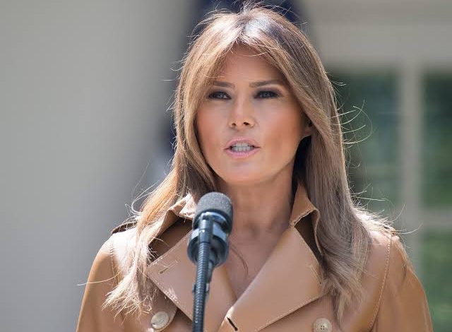 Melania Stuns in another Beautiful Outfit in Rare Public Appearance