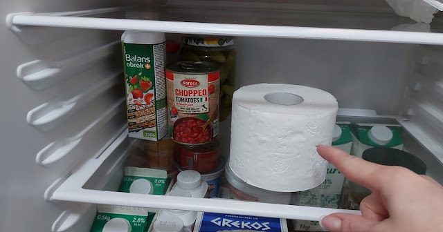 Why People Keep A Roll Of Toilet Paper In Their Fridge