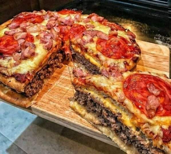 Pizza Burger Pie