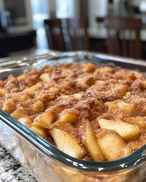 We call this ‘Amish Orchard Sweetness’—a warm, dessert-like dish that wraps up any meal perfectly.