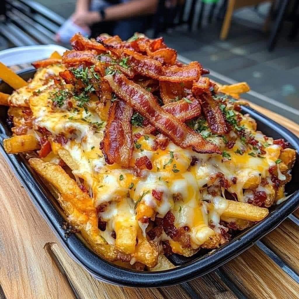 Loaded Bacon Cheese Fries