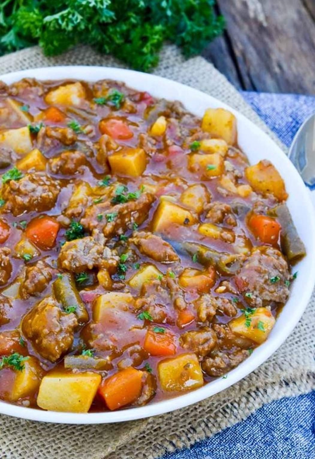 Easy Hamburger Stew