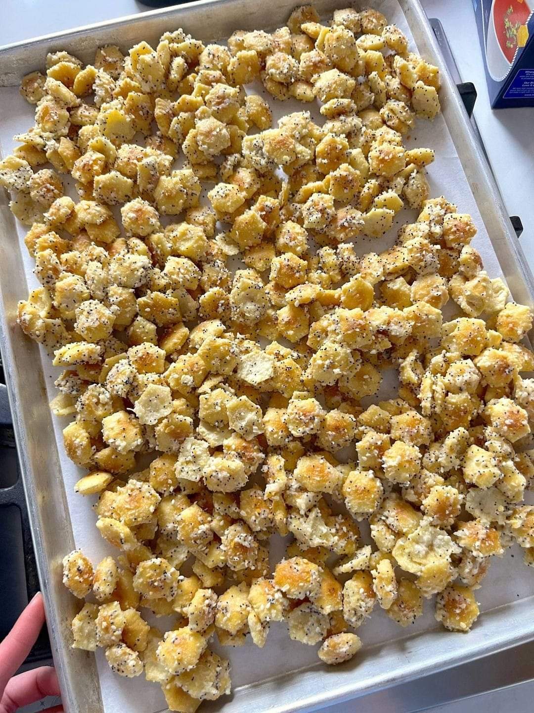 Brought a big bag of it to a work party and had to send out a company wide email with the recipe because people were obsessed