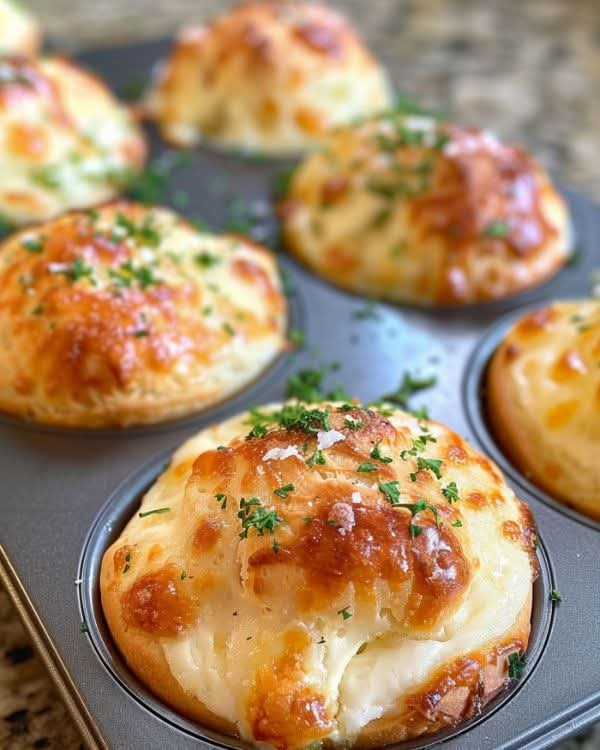 Gooey Mozzarella Biscuit Bombs