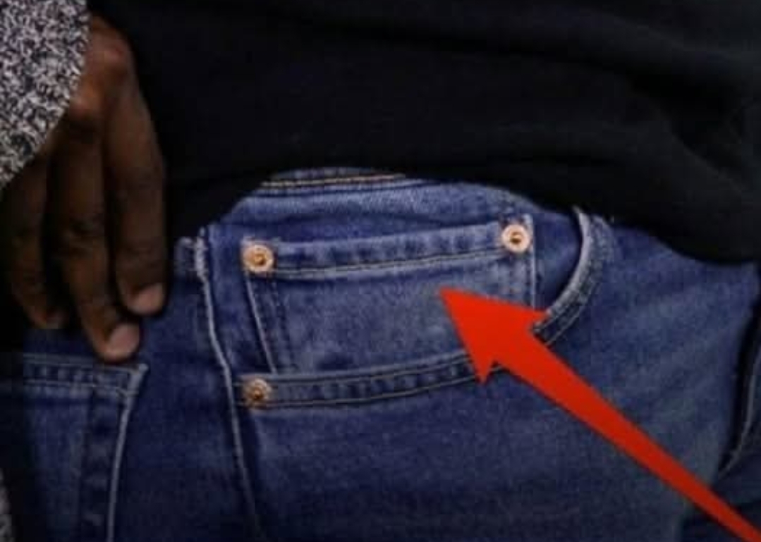 For this reason, every pair of jeans has a little pocket within the front pocket…