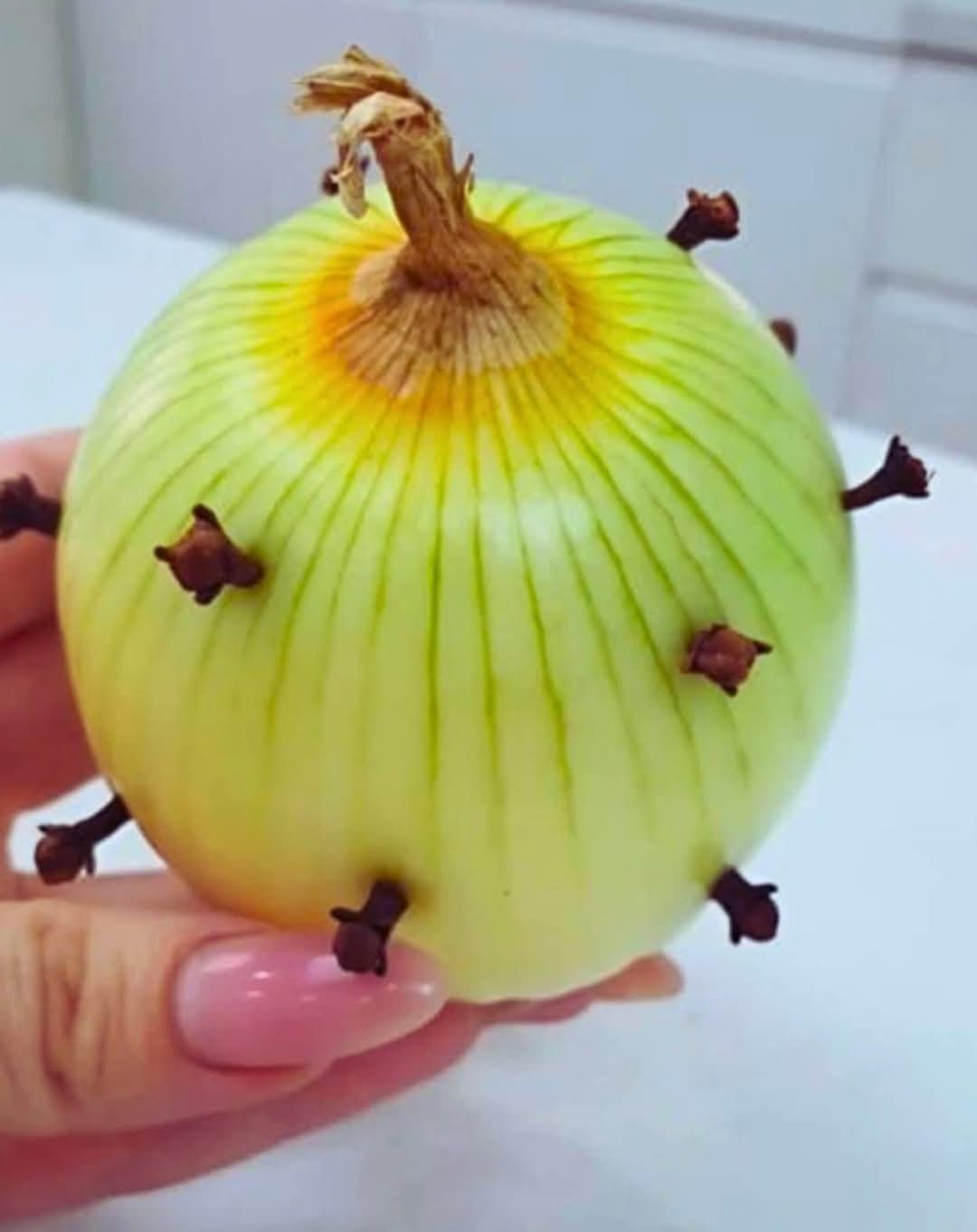 My grandmother’s unusual habit involving onions – the pairing of onions and cloves