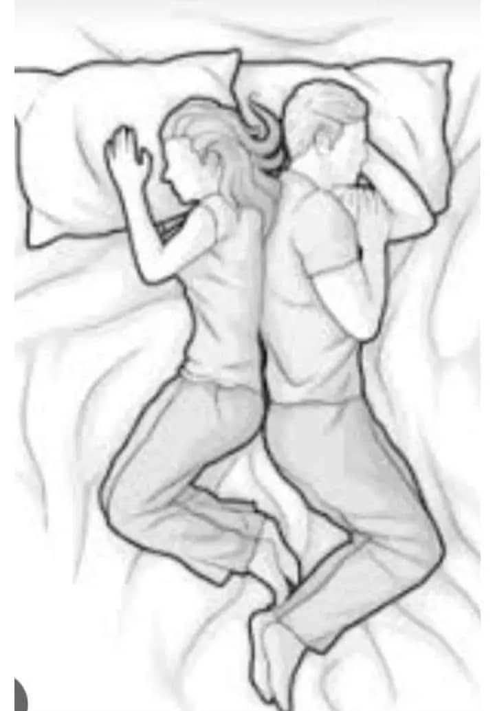 If your partner turns their back on you while sleeping, here’s what it could mean.