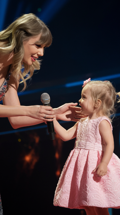 A global superstar hands the mic to a young girl, and what happens next will leave you SPEECHLESS! 