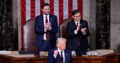 JD Vance mocked for ‘tiny pants’ during Trump’s speech to Congress