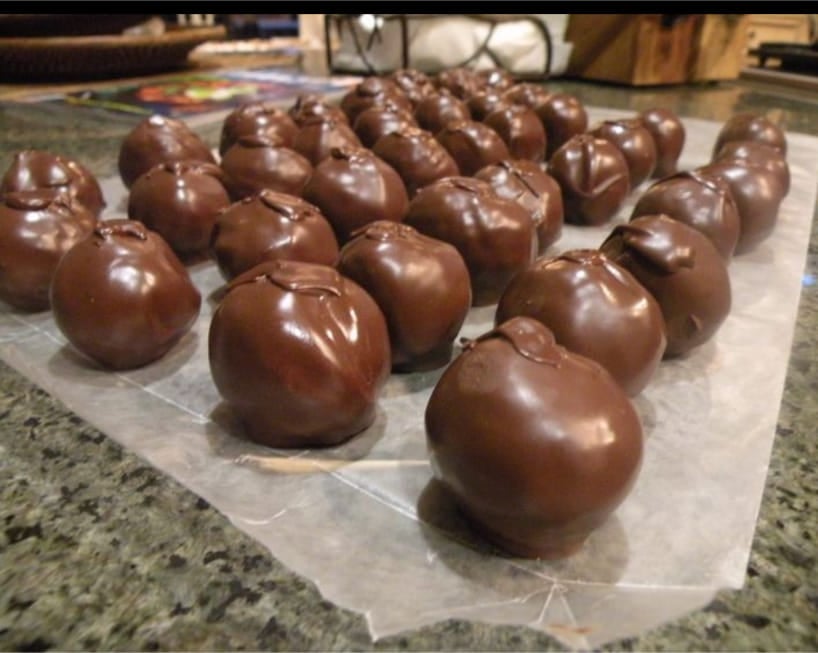 Chocolate Covered Coconut Candy