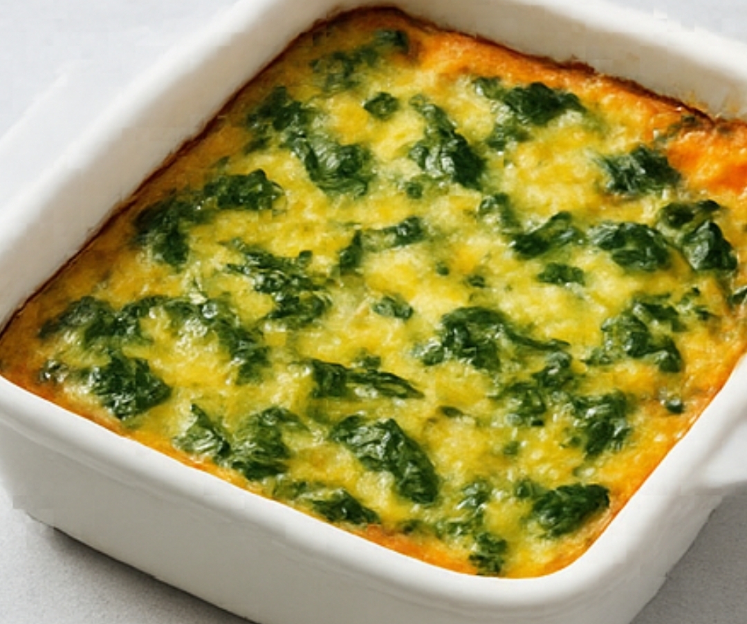 Blood Sugar Drops Immediately! A Low-Carb Spinach Egg Bake You’ll Love