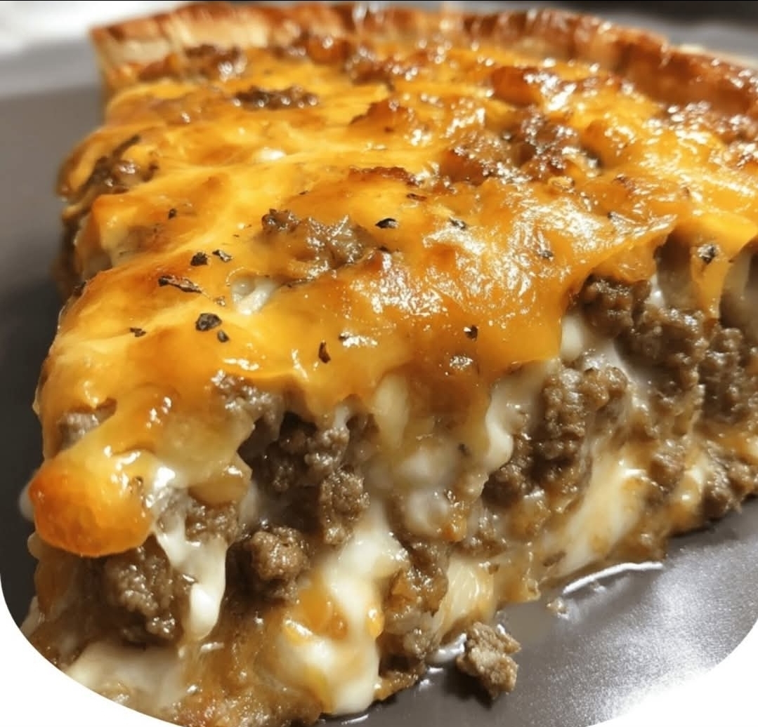 Impossible Cheeseburger Pie