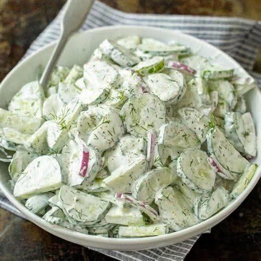 Refreshing Cucumber Salad