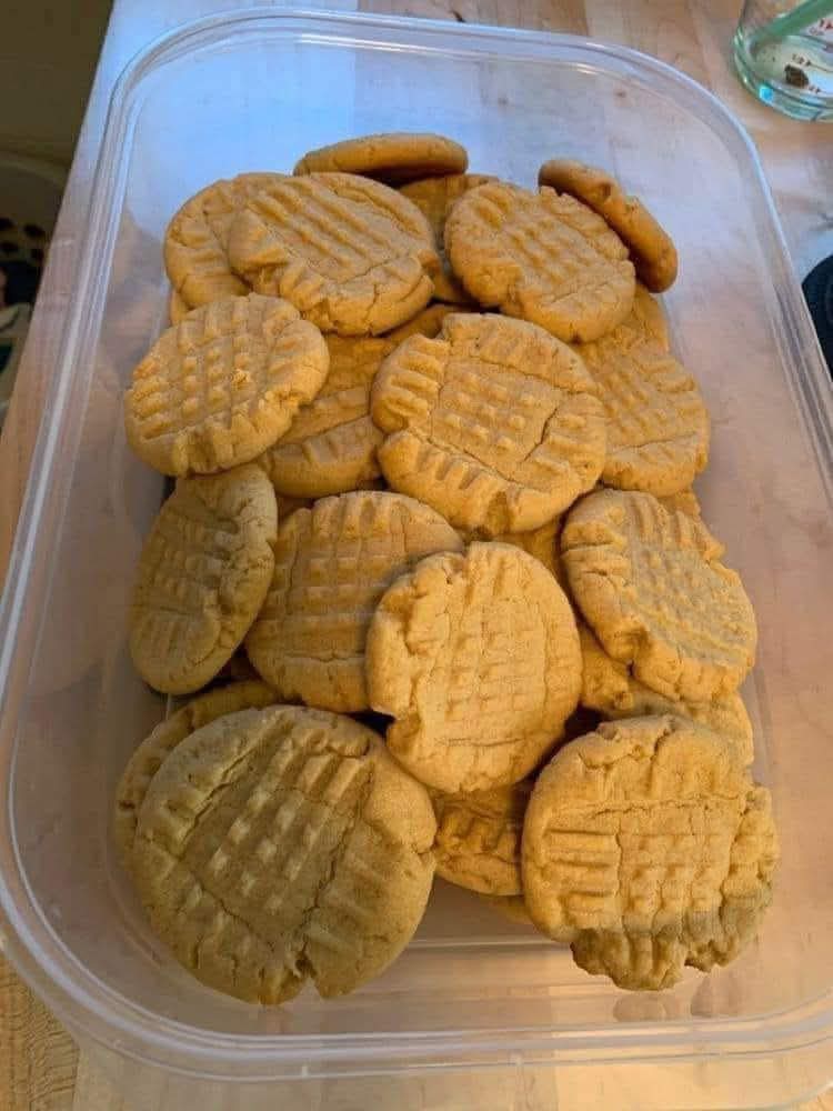 Soft and Chewy Peanut Butter Cookies