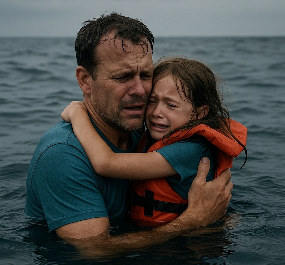 Chaos at Sea: Passenger Ship Catches Fire, Families Jump Overboard to Survive