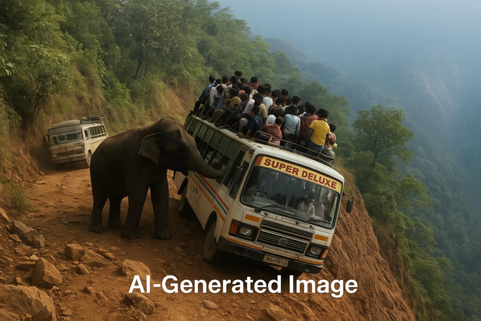 The Unexpected Hero: How an Elephant Saved a Bus Full of People in Nepal