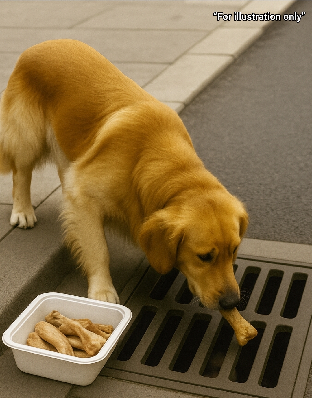 The Golden Retriever and the Storm Drain Mystery