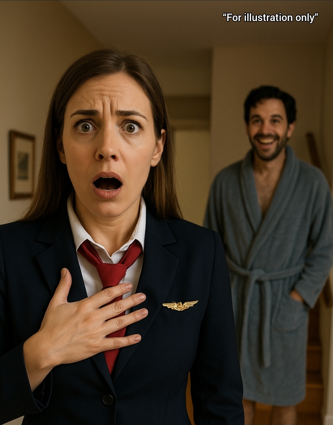 The Flight Attendant’s Nightmare: A Stranger on the Plane… and in Her Home