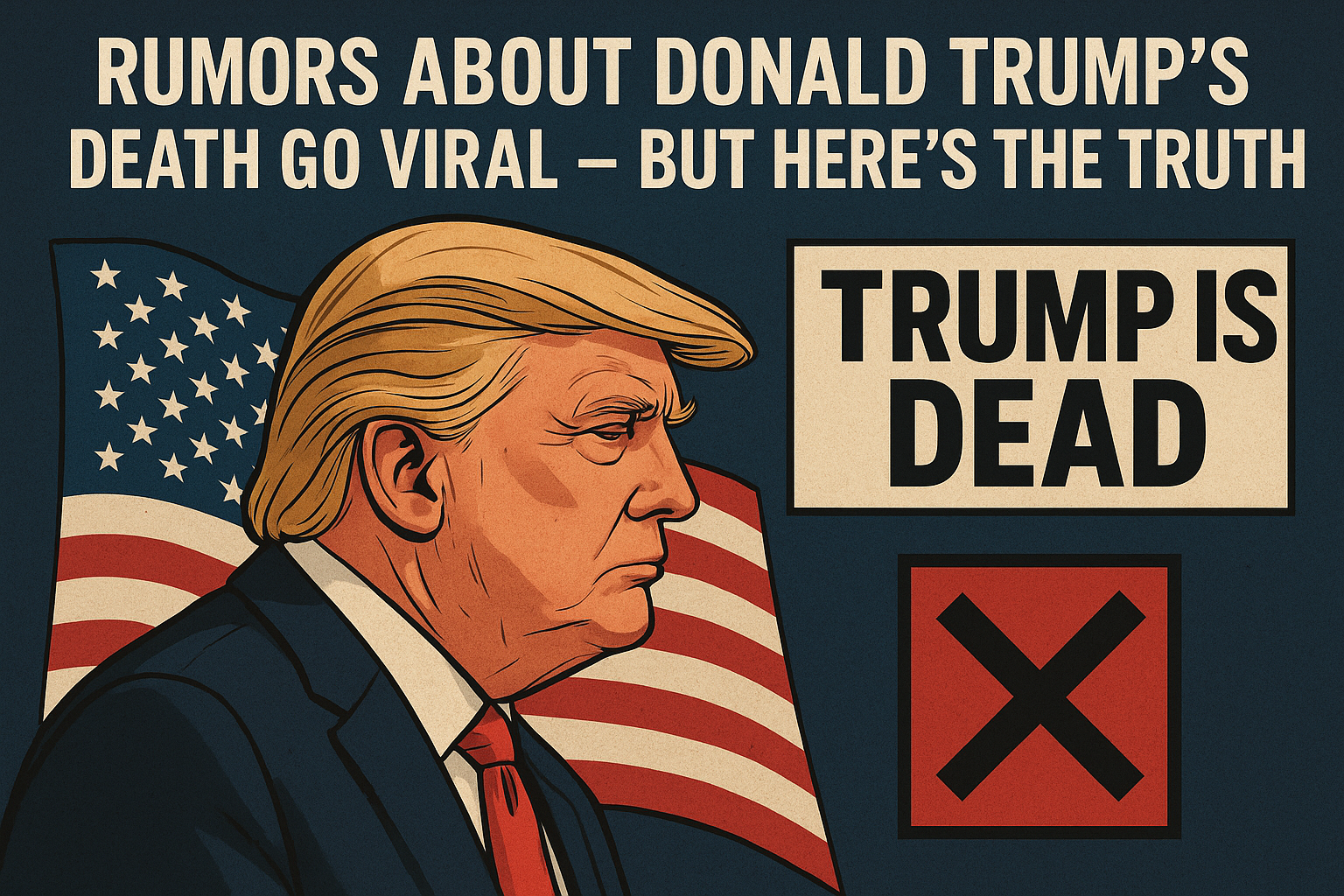 Rumors About Donald Trump’s Death Go Viral – But Here’s the Truth
