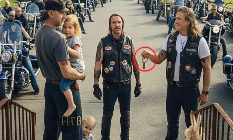 Single Dad Lost His Job for Helping a Biker, Hells Angels Sent 40 Riders to His House!