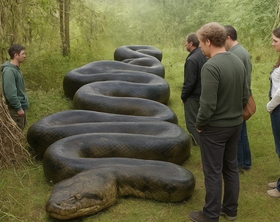 What a Beast Giant Snake Found by Hiker Near South Carolina