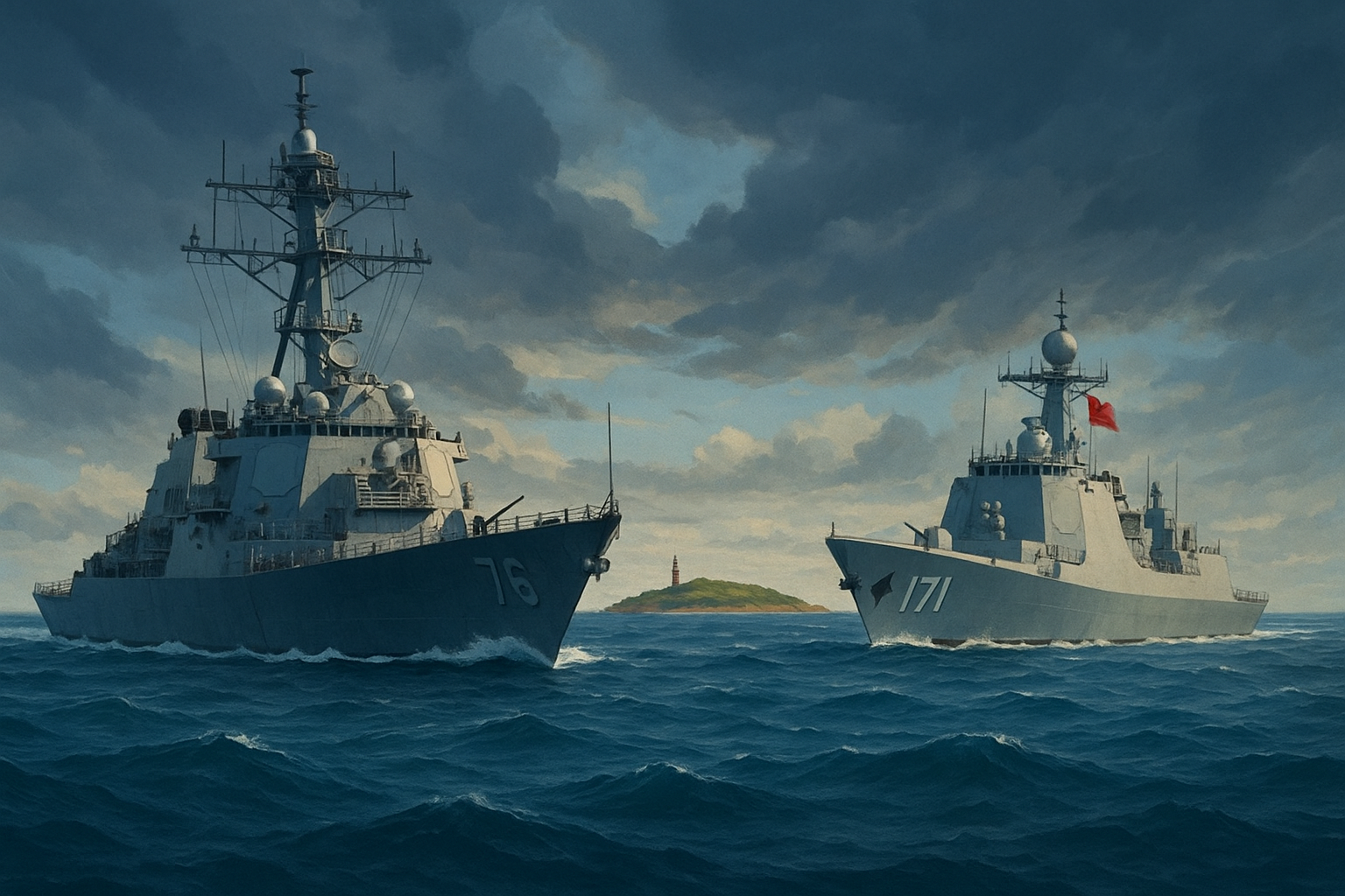 Naval Clash in the South China Sea: China Challenges US Navy Near Scarborough Shoal