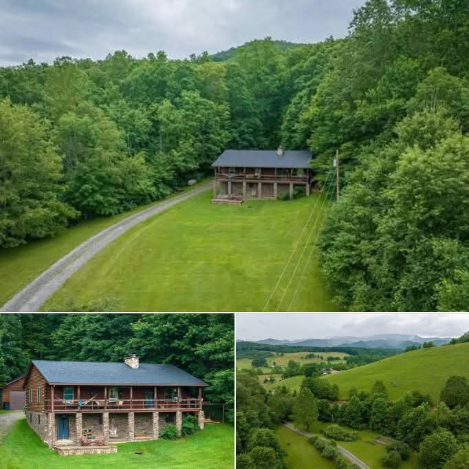 Off-Grid Potential Log Home on 41 Acres