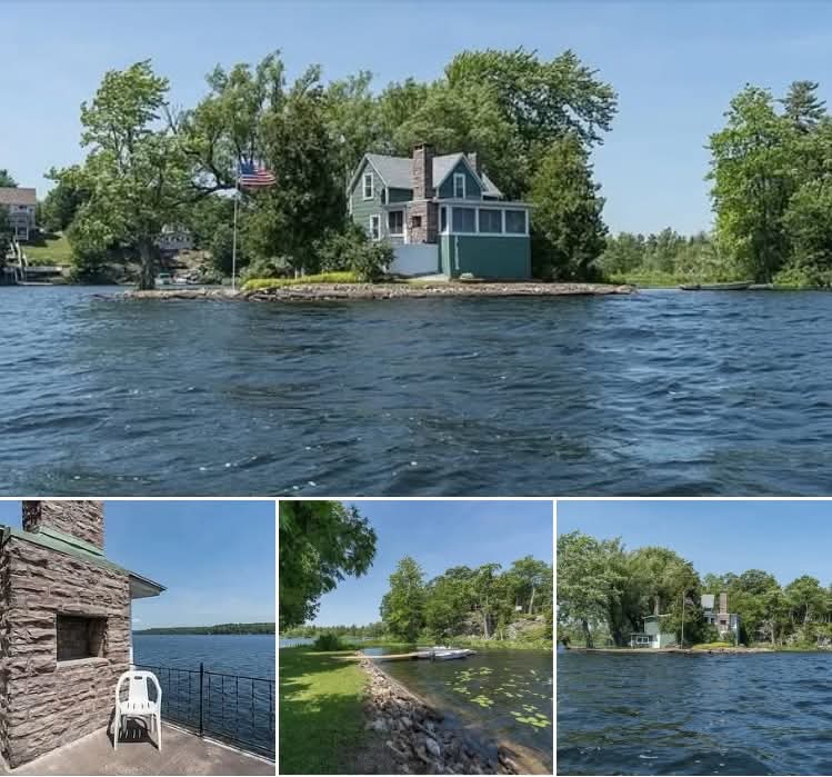 Charming 5-Bedroom Waterfront Home on Private Island