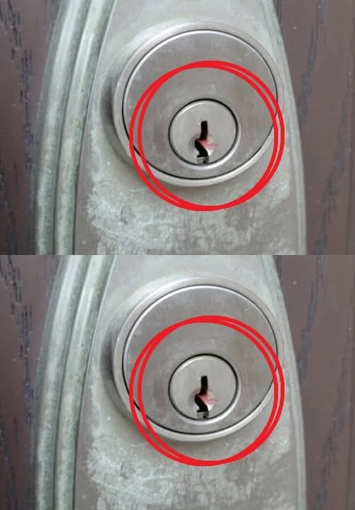 What Might Red Wax on Your Front Door Lock Signify?