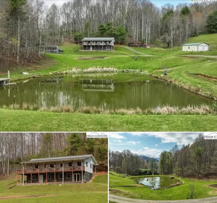 Charming Homestead on 26+ Acres with Mountain Views