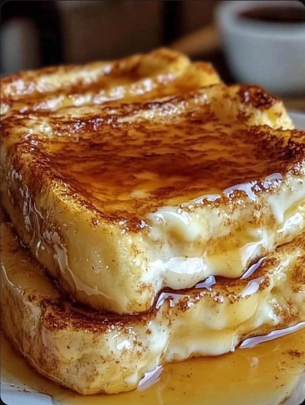 Overnight Crème Brûlée French Toast Bake