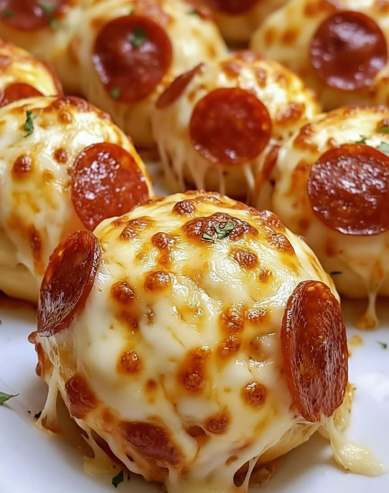 Pepperoni Pizza Bombs