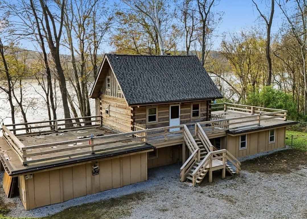 Rustic Riverfront Cabin on 3.75 Acres