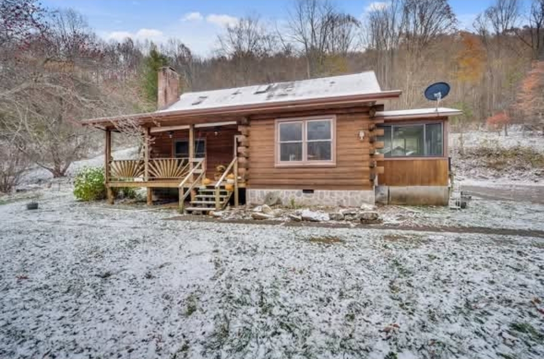 Log Cabin For Sale – A Peaceful Retreat Surrounded by Forest Views