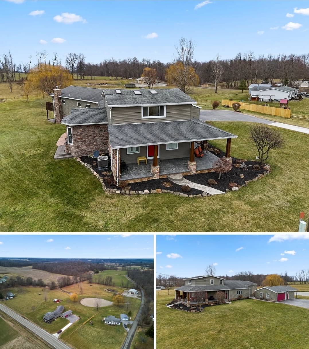 Spacious Remodeled Country Home on 9 Acres