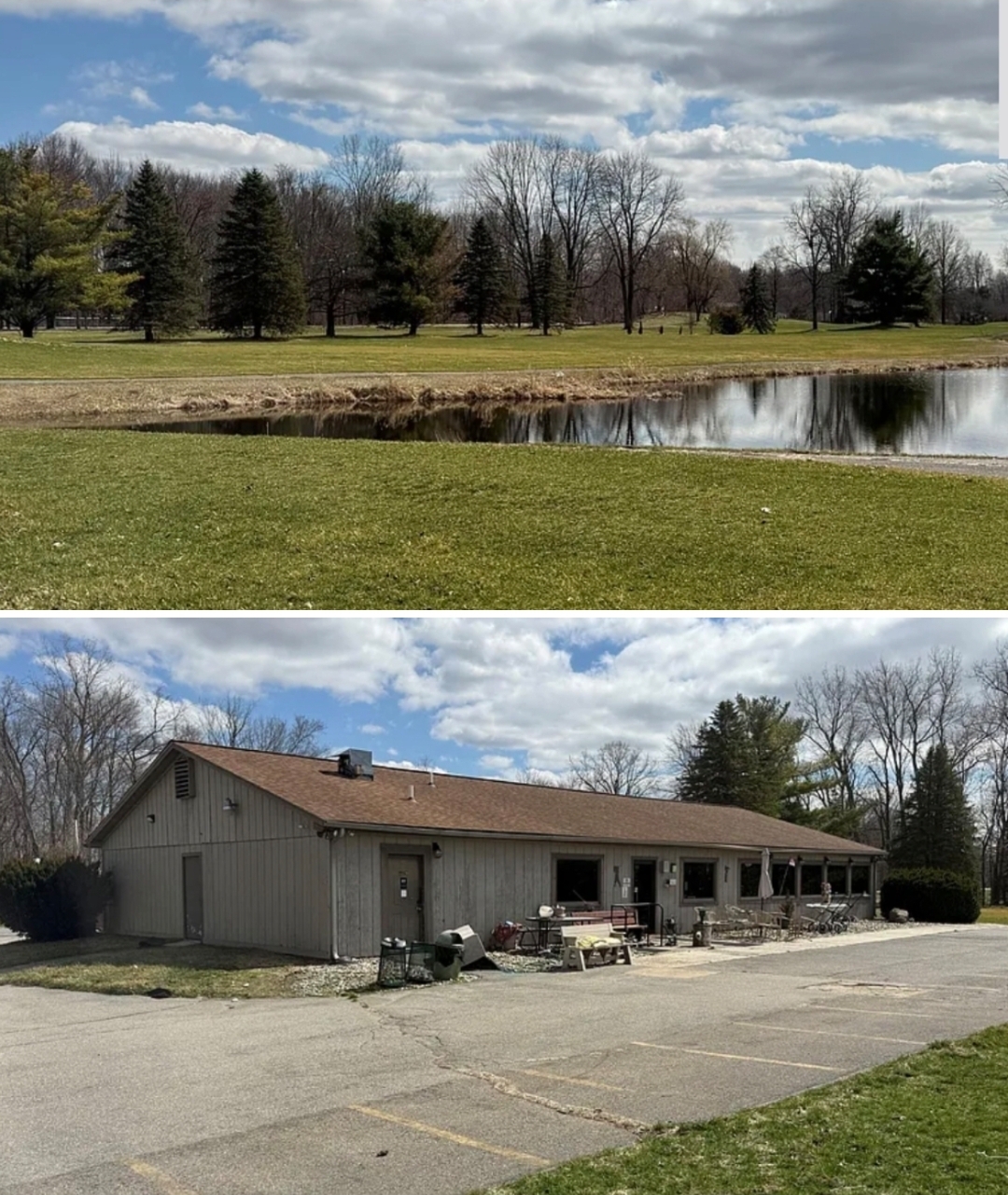 77.07 Acres of Former Golf Course with Commercial Zoning, Buildings, and Development Potential