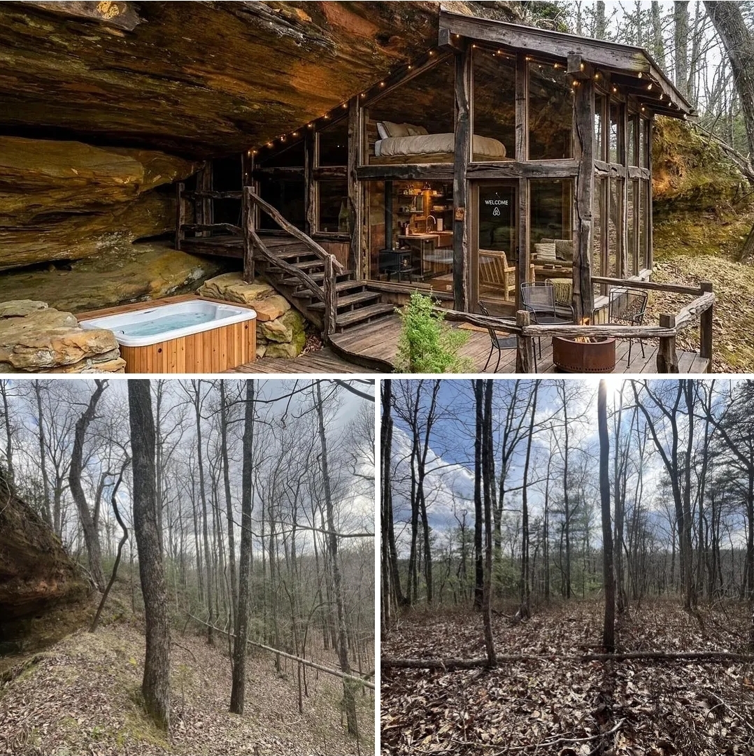 8.8-Acre Private Retreat with Natural Cave, Mountain Ridge Views