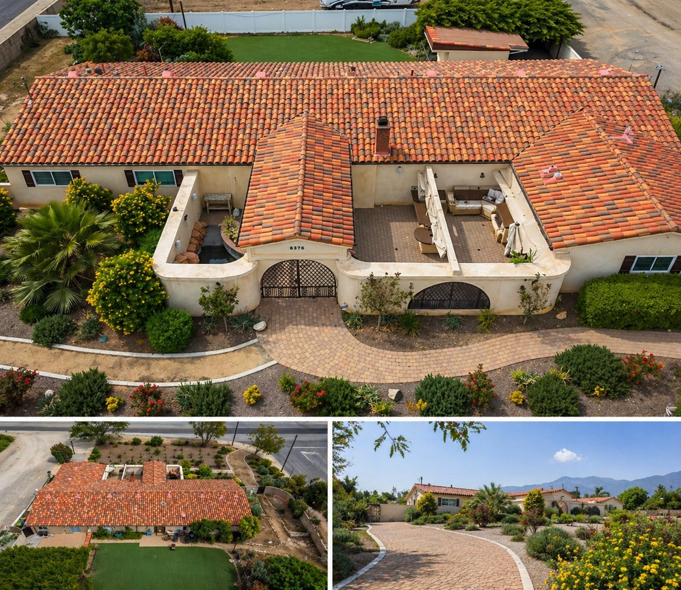 Luxury Private Compound with Main Residence, ADU, Studio Suite, Spa Courtyard and Mountain Views