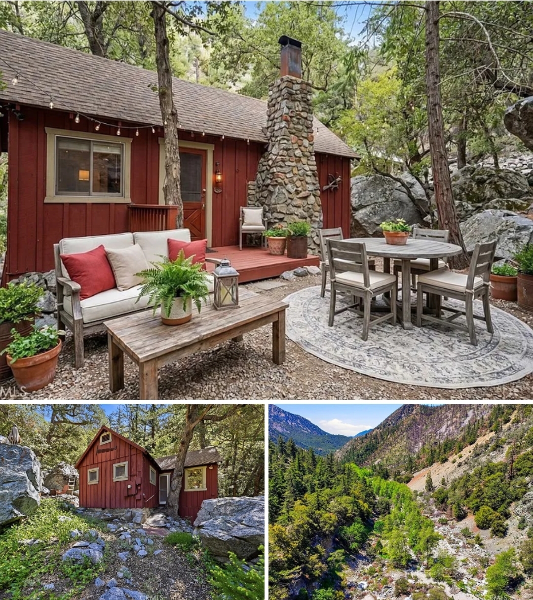 Enchanting Mountain Cabin Retreat with Forest Views, Natural Privacy, and Timeless Rustic Charm