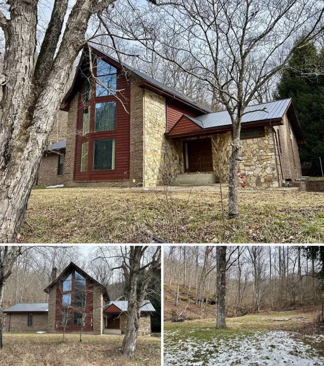 Peaceful Country Home with Vaulted Wood Ceilings, Floor-to-Ceiling Windows, and Scenic Charm