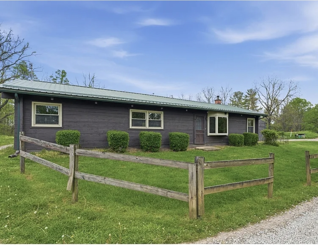 Rustic Cabin Retreat with Wooded Acreage, Pole Barn, and Private Outdoor Setting