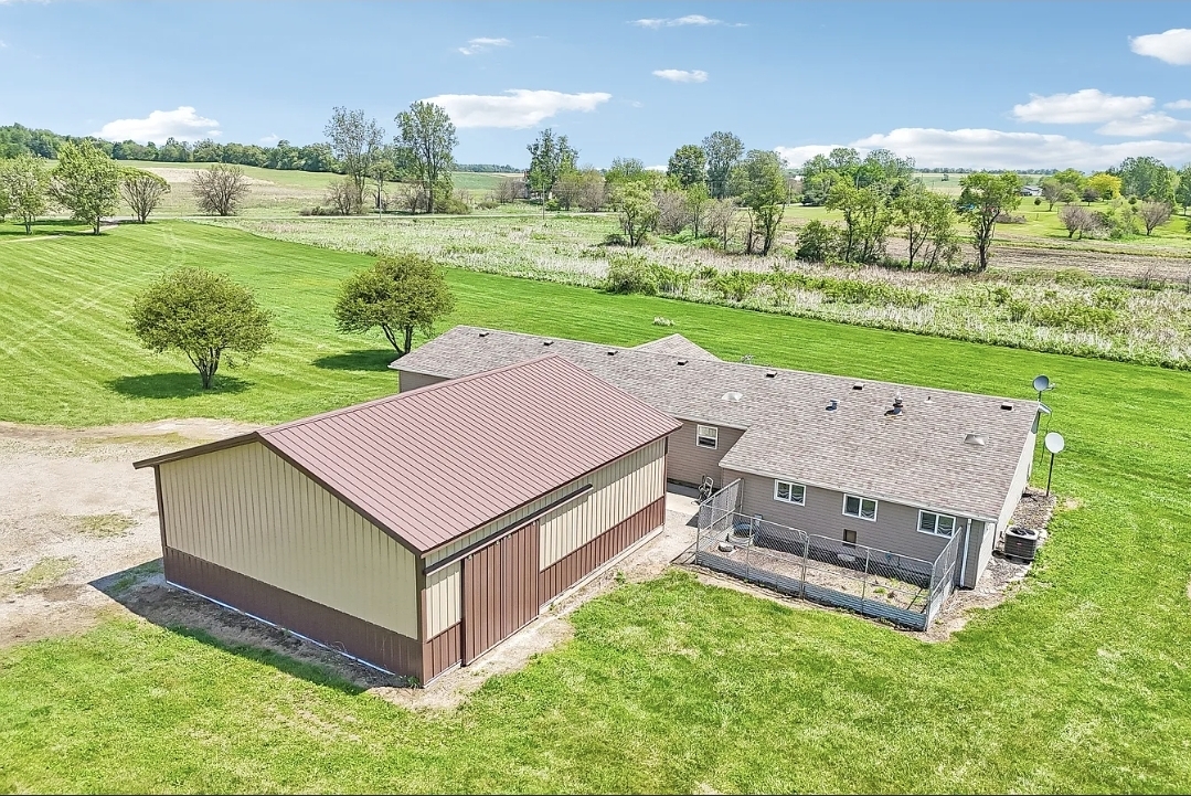 Spacious 5-Acre Country Home with Split Bedroom Layout and Workshop Garage