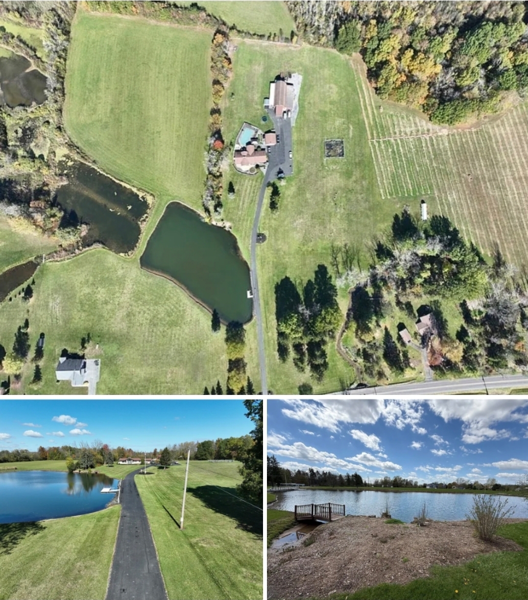 Luxury Ranch Estate on Nearly 8 Acres with Pond, Pool, Barn, and Fully Upgraded Interior Systems