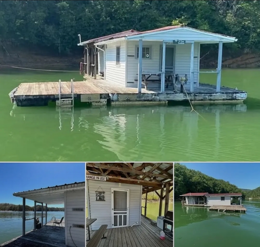 Charming Floating Cabin with Water Views and Peaceful Off-Grid