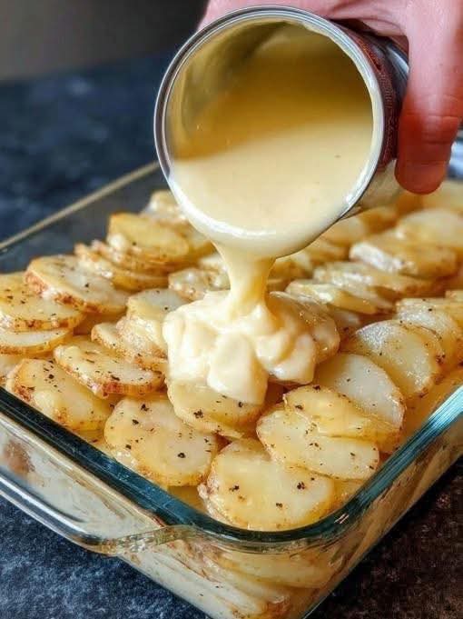 Creamy Chicken Potato Casserole